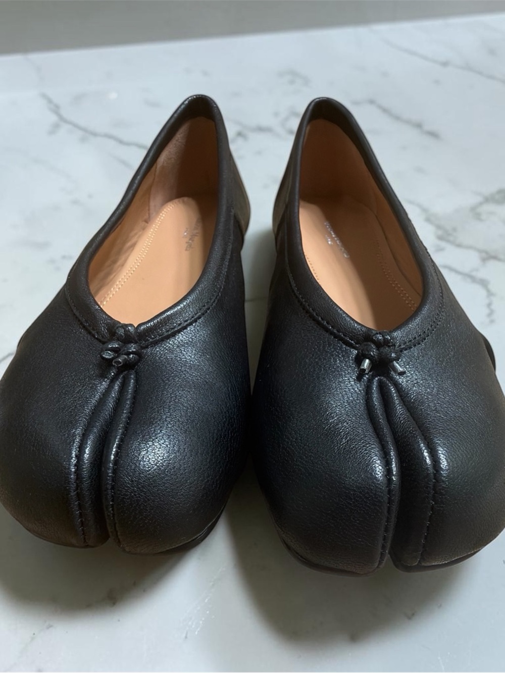 Maison Margiela black Tabi ballet flats size 38EU/7.5 US W